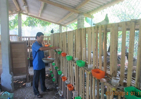 Mông Văn Tiến – Tấm gương học tập, rèn luyện tốt